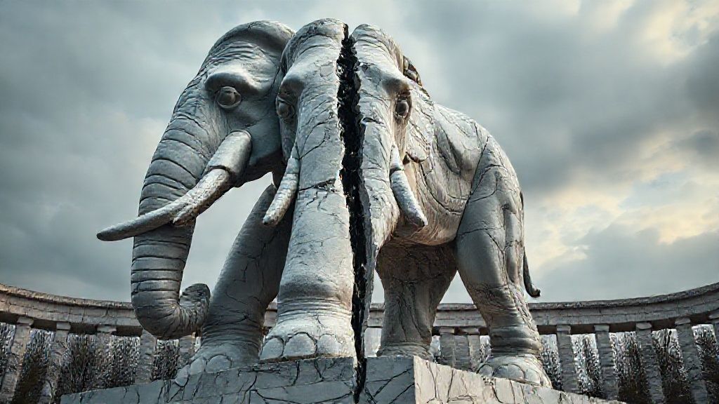 Strategic policy administration office and public governance briefing room addressing MAGA Existential Crisis The GOP Post