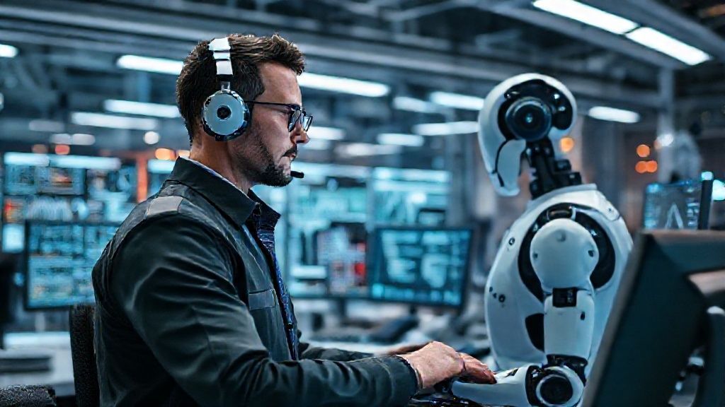 Advanced technological control center and interactive interfaces deployed for The Political Risk Random Automation