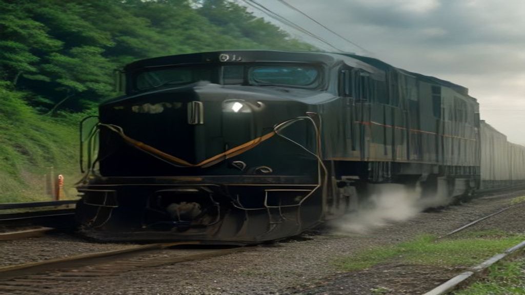Modern digital laboratory and high-performance computing facility analyzing TRAIN WARS The 19th Century Tech