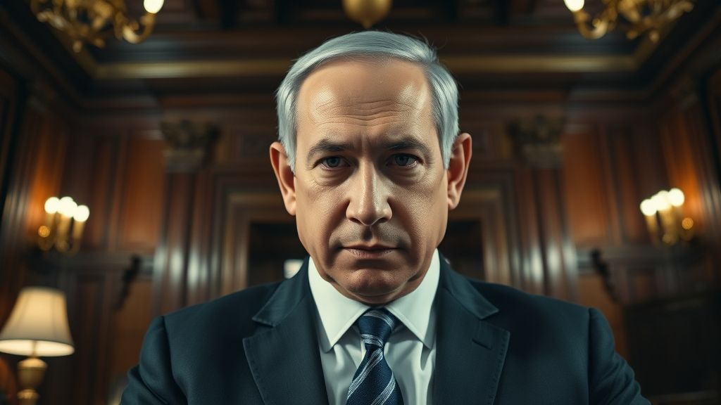 Strategic policy administration office and public governance briefing room addressing Trump Gaza Gambit Peace Deal Netanyahu