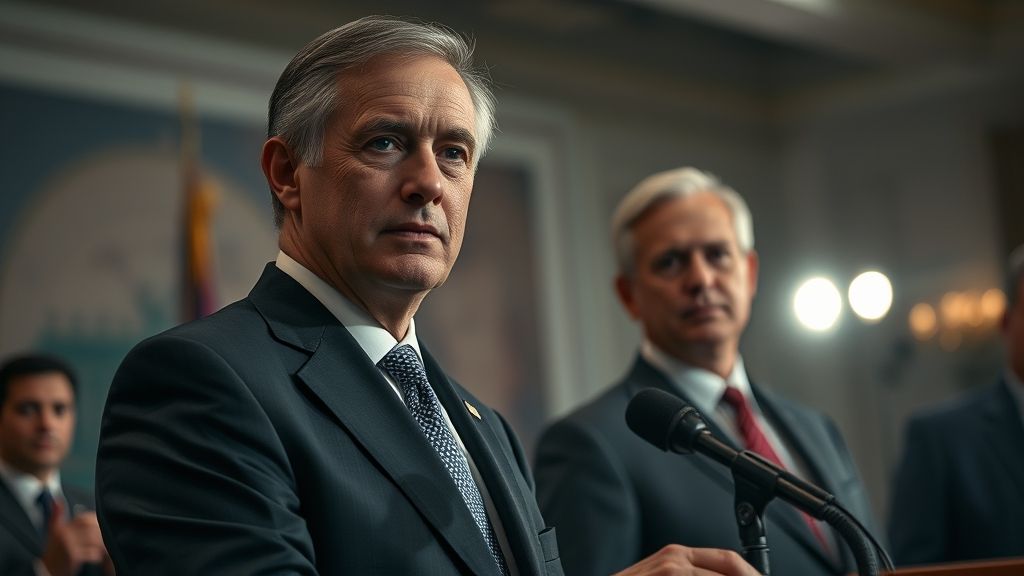 Strategic policy administration office and public governance briefing room addressing Trump Shutdown Play The Radical Plan