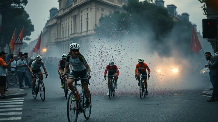 BREAKING: Vuelta Protest Forces Spain's Israel Arms Embargo